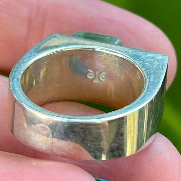 Amethyst sterling silver rings - Picture 7 of 7